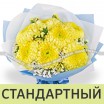 Комплимент - букет из хризантем шамрок 3