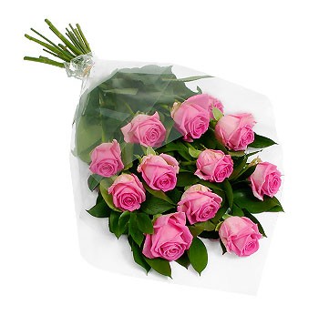 Букет розовых роз (5 роз)