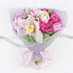 Неземная красота - букет из белых орхидей и роз