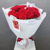Букет из красных роз в упаковке (60 см) 2