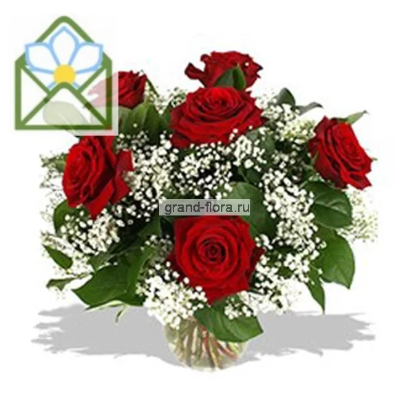 Афродита (7 роз)