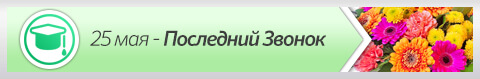25 мая - Последний звонок